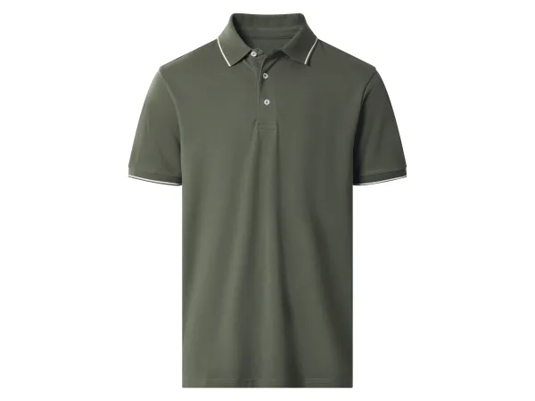 ESMARA MEN Pánske piké polo tričko (zelená, M (48/50))