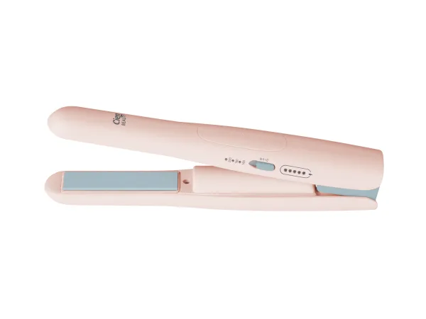 CIEN BEAUTY Akumulátorová žehlička na vlasy (bledoružová)