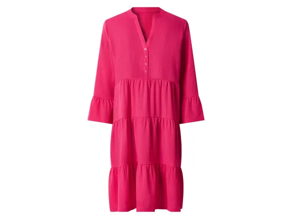 ESMARA® Dámske tunikové šaty (ružová, XS (32/34))