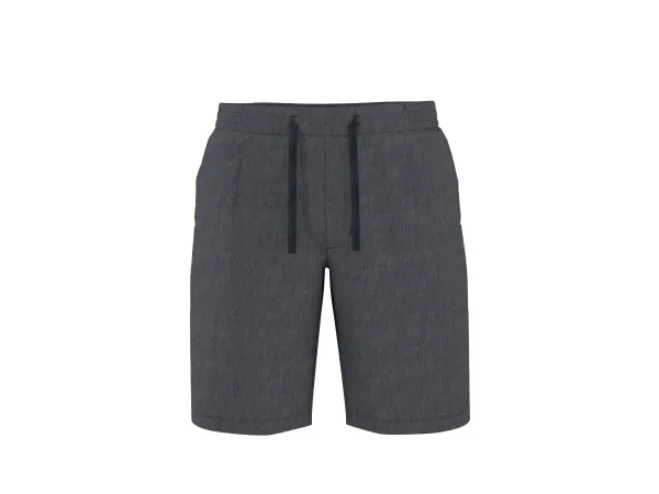ESMARA MEN Pánske šortky s ľanom (sivá, XXL (60/62))