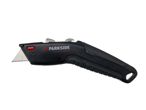 PARKSIDE PERFORMANCE® Zatvárací nôž / Dvojčepeľový nôž / Bezpečnostný rezák (nôž s dvojitou čepeľou)
