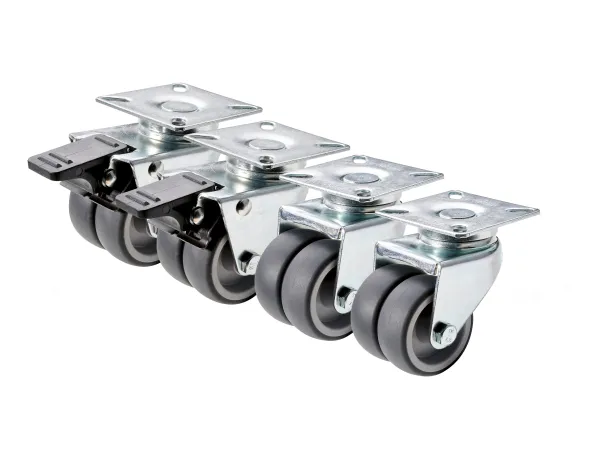 PARKSIDE® Dvojité kolieska / Otočné kolieska / Mini otočné kolieska (4 kusy)