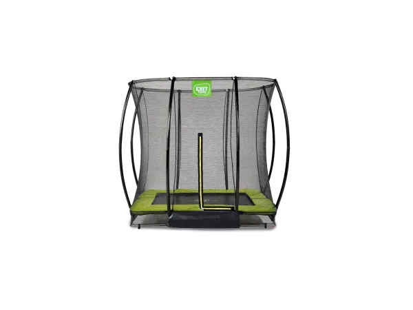 EXIT TOYS Zapustená trampolína Silhouette so safetoučovou sieťou (153 x 214 cm)