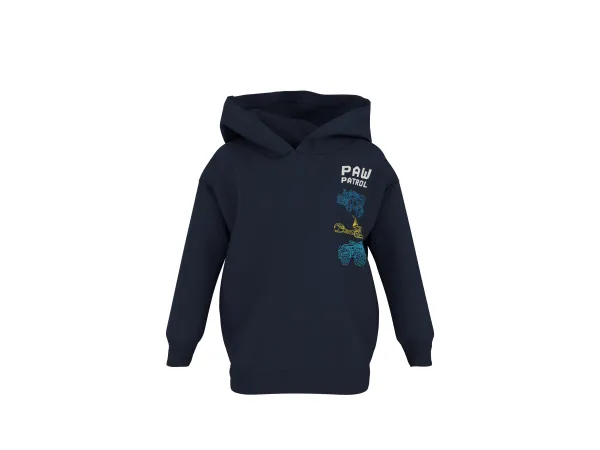 LUPILU® Detská mikina s kapucňou / Sweatshirt »Paw Patrol / Der Dino Film« (navy modrá, 98/104)