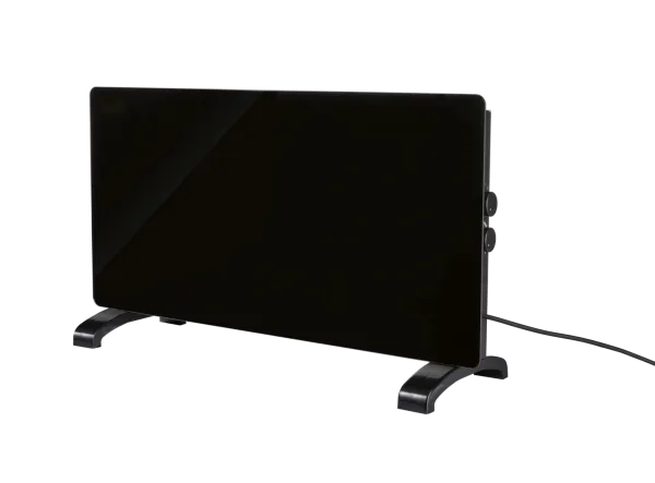 TRONIC® Sklenený tepelný konvektor TGH 2000 B4 (čierna)