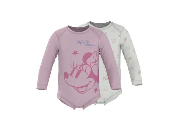 LUPILU® Detské body, 2 ks. (ružová/biela, 62/68)