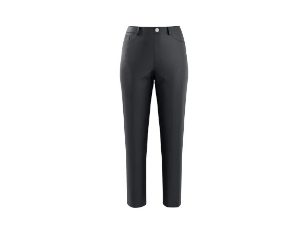 ESMARA® Dámske nohavice slim fit (čierna, 36)