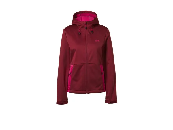 CRIVIT Dámska softshellová bunda (purpurová, XS (32/34))