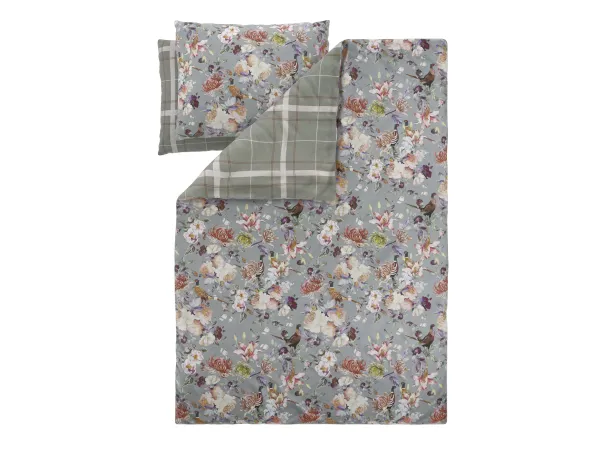 LIVARNO® Posteľná bielizeň zo saténového mikrovlákna, 240 x 220 cm (bažant)