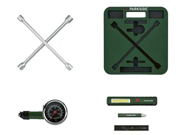 PARKSIDE® Krížový kľúč na kolesá s vankúšom pod kolená PRSK 6 B2