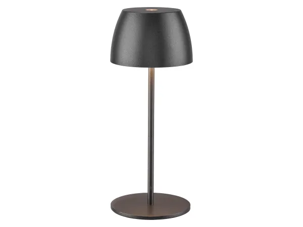 LIVARNO® Aku stolná LED lampa, 20 cm (antracitová)