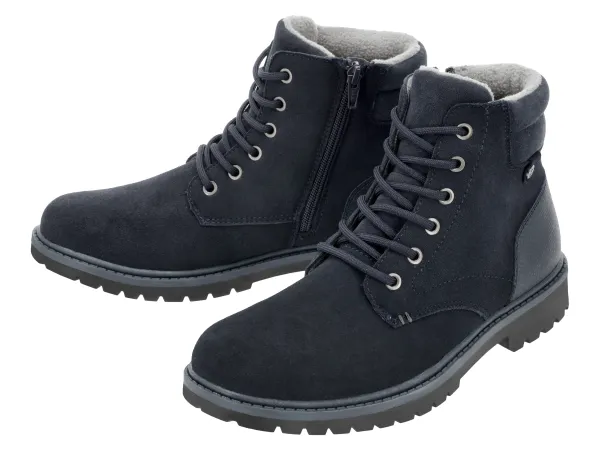 ESMARA MEN Pánske kožené topánky Premium (navy modrá, 41)