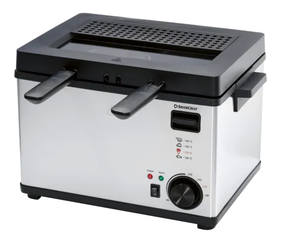 SILVERCREST® Fritéza s 3 košmi SEF3 2000 C5