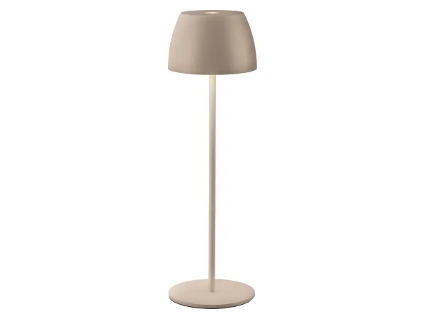 LIVARNO® Aku stolná LED lampa, 42 cm (béžová)