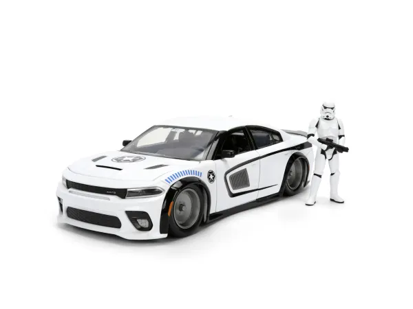 JADA Modelové auto »Star Wars«, mierka 1:24. (Storm Trooper – úhybný manéver)