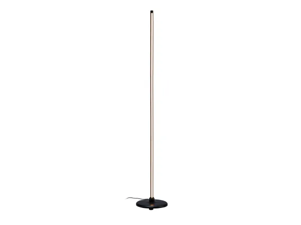 LIVARNO® Stojaca LED lampa s audio senzorom (čierna)