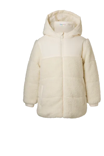 LUPILU® Detská plyšová bunda (krémová, 98/104)