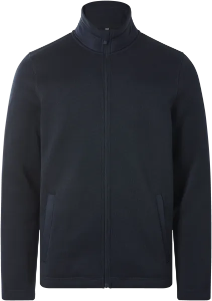 ESMARA MEN Pánska pletená flísová bunda (navy modrá, XXL (60/62))