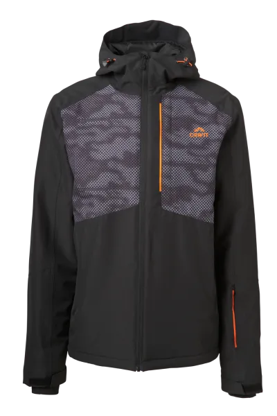 CRIVIT Pánska lyžiarska bunda (čierna, S (44/46))