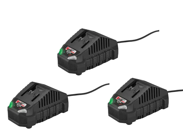 PARKSIDE® Nabíjačka na akumulátor 20 V/2,4 A PLG 20 C1, 3 kusy