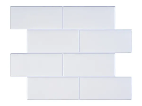 LIVARNO® Dekoratívne obkladačky, biele, 20 kusov