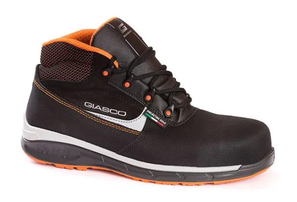 Giasco LIGHT SB FO E P CI Bezpečnostná obuv Čierna-Oranžová, 44