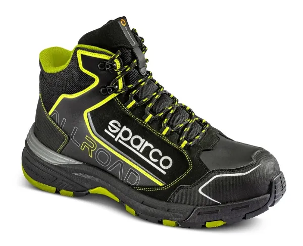 Sparco ALLROAD MOTEGI S3 SRC Bezpečnostná obuv Čierna-Žltá, 43