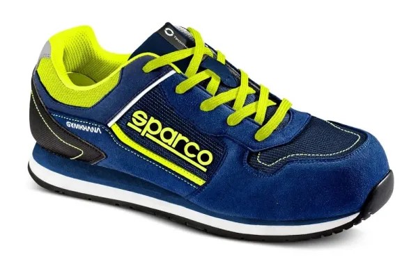 Sparco GYMKHANA DANI S1P SRC Bezpečnostná obuv Modrá-Žltá, 46