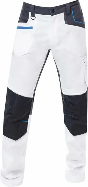 Ardon 4XSTRETCH Pracovné nohavice do pása Biela, 60
