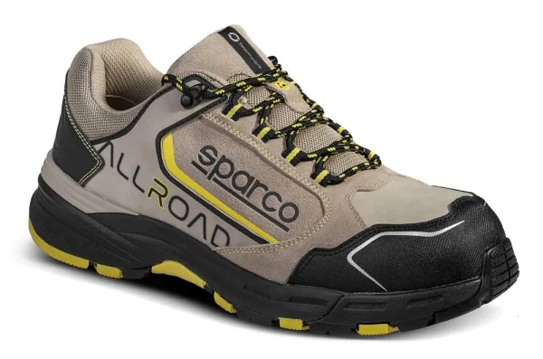 Sparco ALLROAD ROC ESD S3 SRC HRO Bezpečnostná obuv Béžová-Čierna, 47