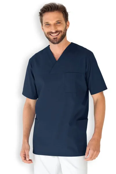 Clinic Dress GREEN Blúza unisex L, Námornícka modrá