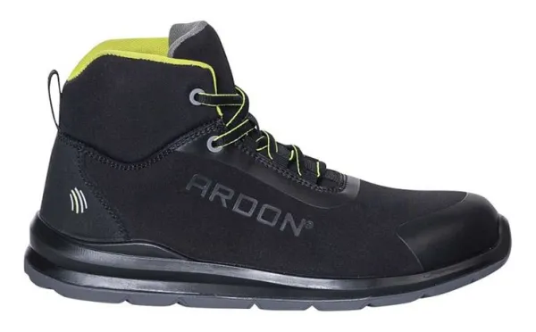 Ardon SOFTEX HIGH S1P Bezpečnostná obuv Čierna-Žltá, 40