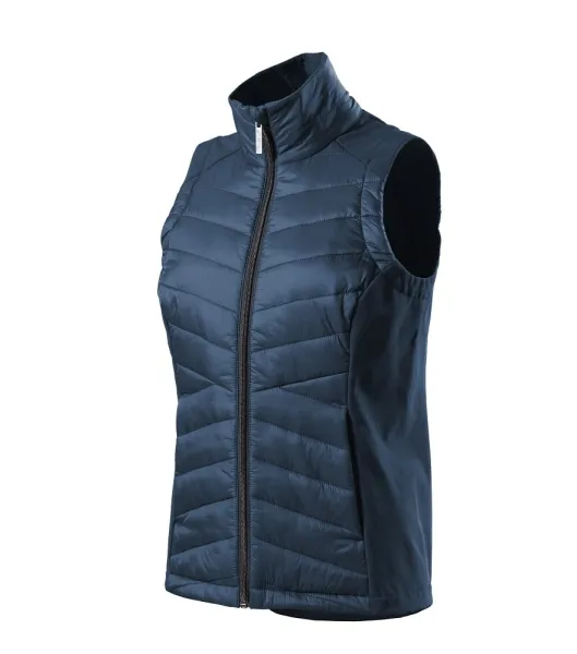 Malfini Premium CROSS 558 Hybridná vesta dámska L, Tmavomodrá