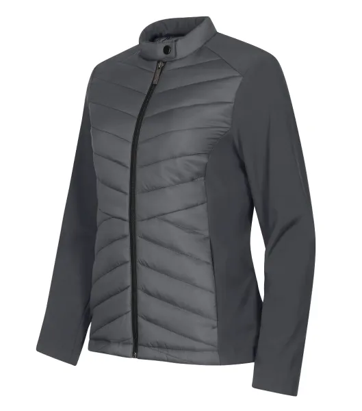 Malfini CROSS 556 Hybridná bunda dámska S, Light anthracite