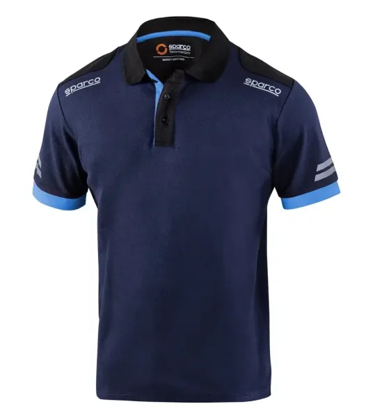 Sparco TOLEDO TECH POLO Polokošeľa S, Námornícka modrá-Modrá