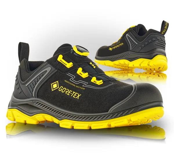 VM Footwear DERBY S7L BOA Bezpečnostná obuv Čierna-Žltá, 39
