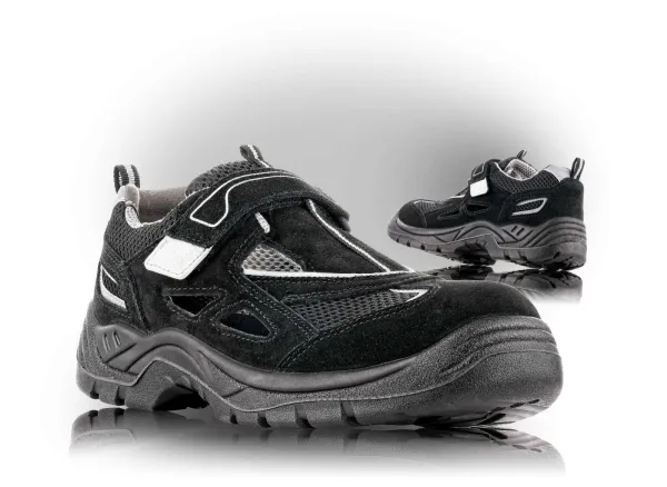 VM Footwear AMSTERDAM O1 NON METALIC Pracovné sandále Čierna, 40