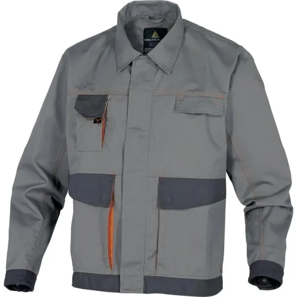 Delta Plus DMACHVES Pracovná blúza 3XL, Šedá-Oranžová
