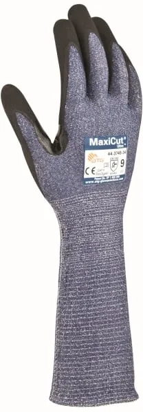 ATG 44-3745 MAXICUT ULTRA Protiporezné rukavice Čierna, 9