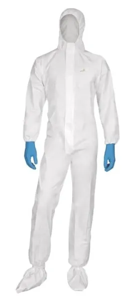 Delta Plus DT115 Jednorázová kombinéza Biela, XL