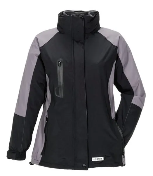 Planam OUTDOOR SHAPE Zimná bunda dámska Čierna-Šedá, XXL