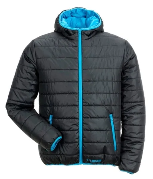 Planam OUTDOOR LIZARD Zimná bunda 4XL, Čierna-Modrá