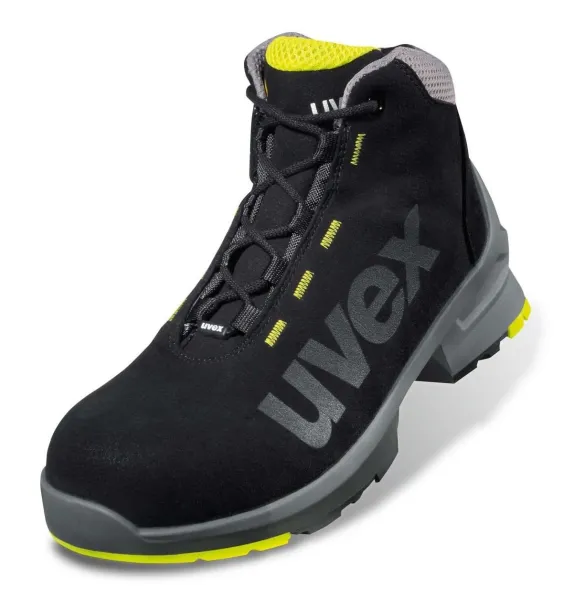 Uvex 8545 S2 SRC Bezpečnostná obuv Čierna-Žltá, 43