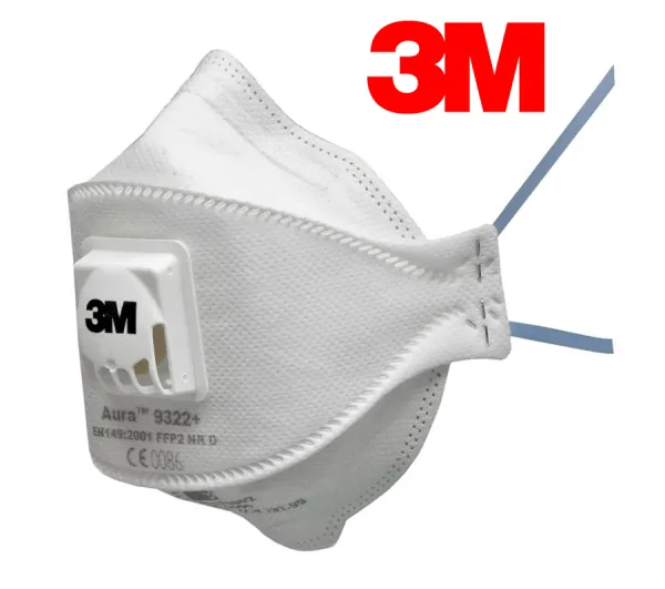 3M 9322+ PROPAINT respirátor FFP2 BULK Biela