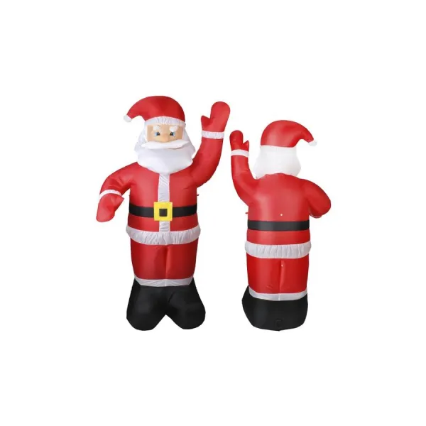 Nafukovací Santa Claus s LED osvetlením v zľave
