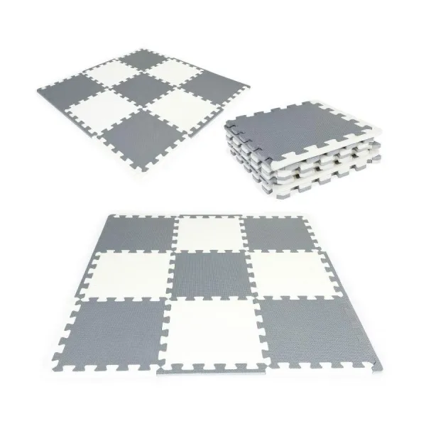 Penová podložka na hranie - puzzle v akcii