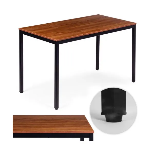 Hnedý jedálensky stôl pre 4-5 osôb - 120x60 cm v akcii