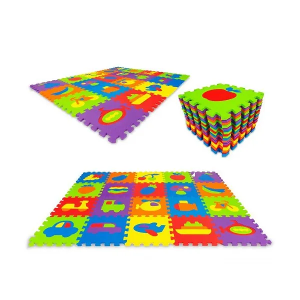 Podložka na hranie - náučné puzzle v akcii