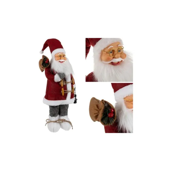 Vianočná figúrka Santa Claus - 45 cm v akcii