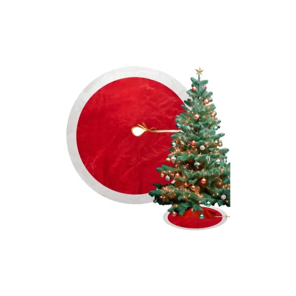 Okrúhly koberček pod vianočný stromček - 90 cm v akcii